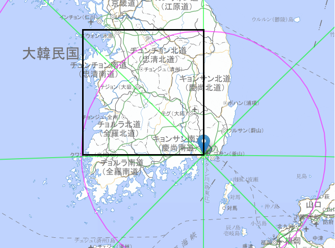 狗奴国の真実　韓国方四千里の視覚化